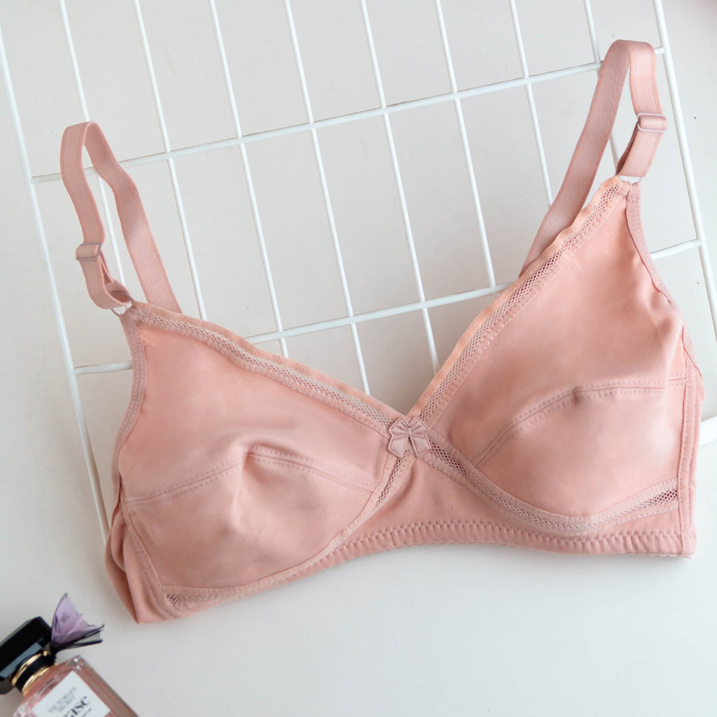 (32-42)b Very Soft Cotton Full Coverage Bra(028)