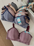 (38-44)Full Coverage Thin Padded Non Wired Bra(083)