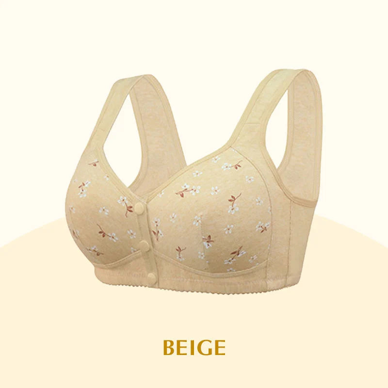 2025 New Anti Sagging Front Open Button Bra